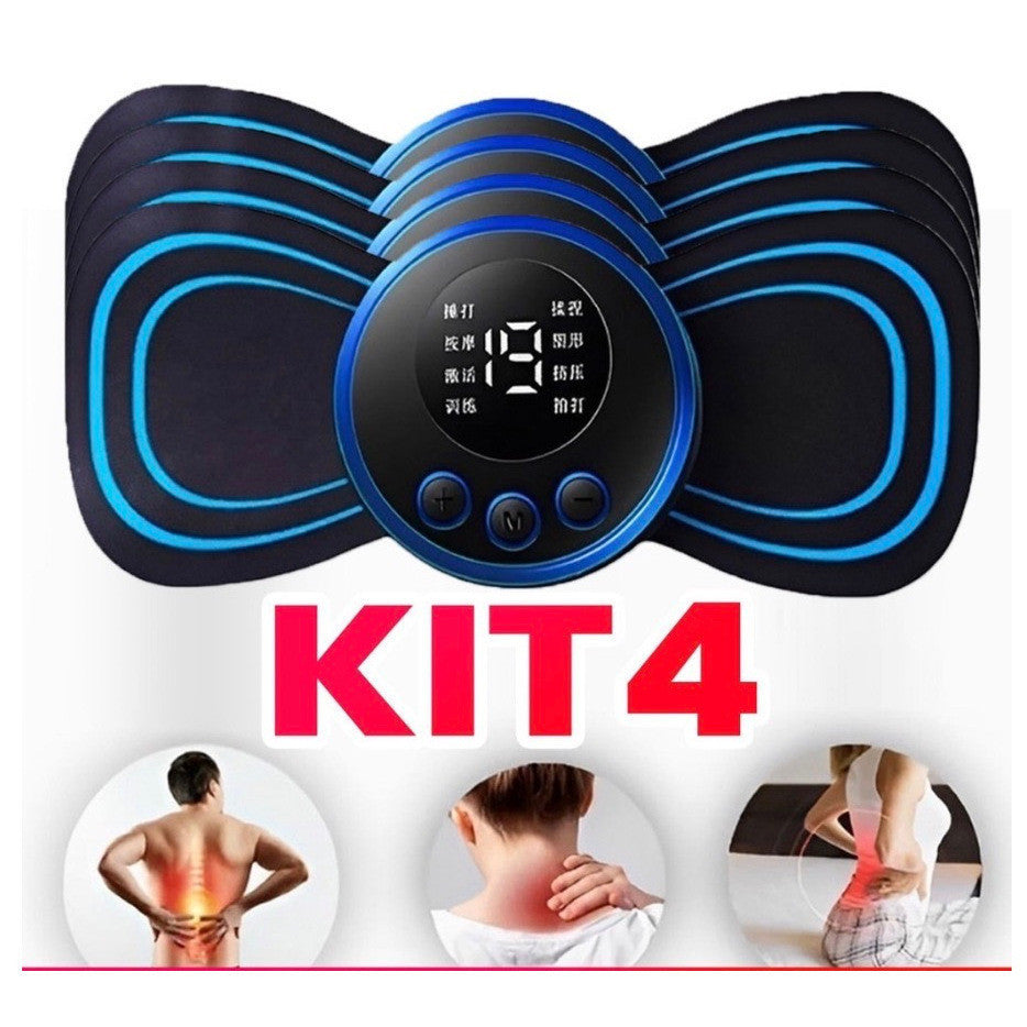 Kit Mini Massageador Elétrico Portátil